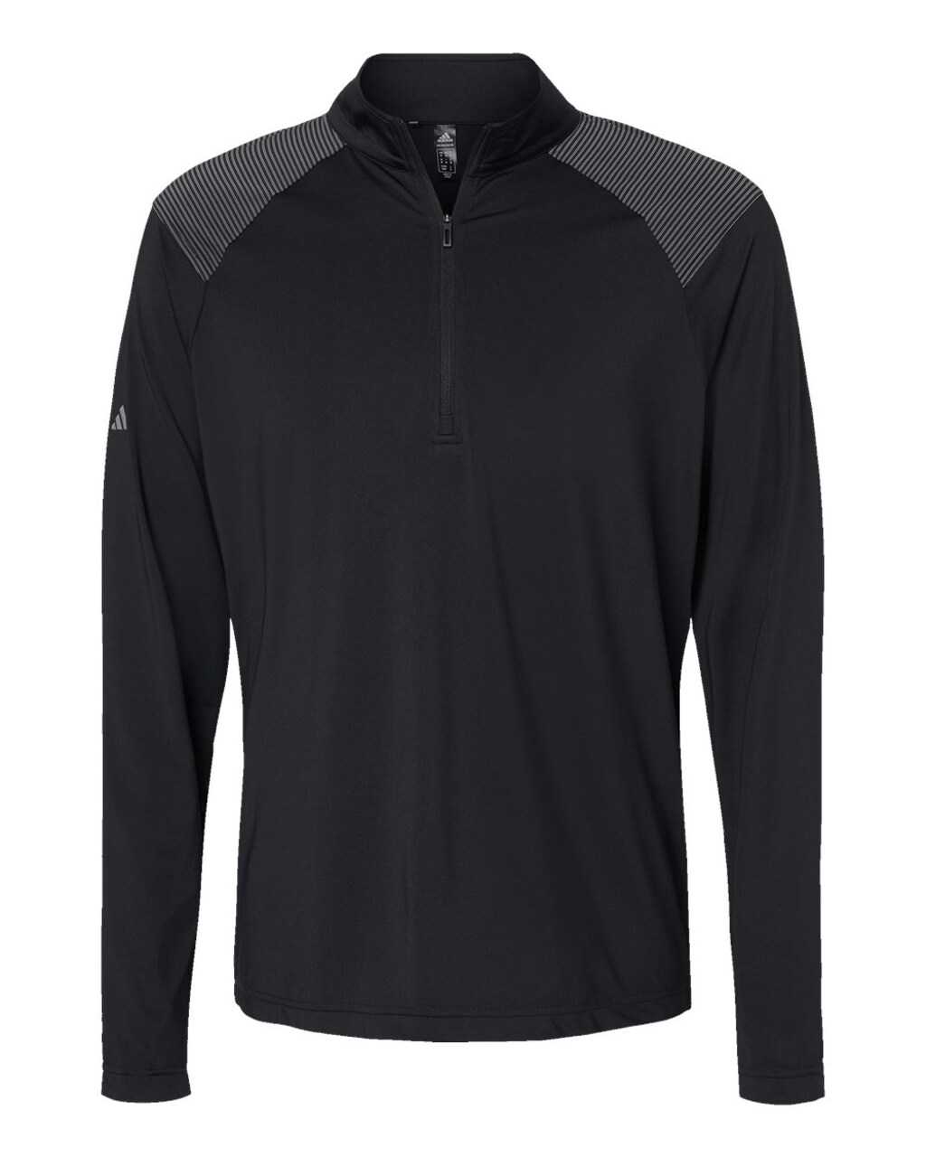 Adidas® Men's Ultimate365 Lightweight Shoulder Stripe Quarter-Zip Pullover